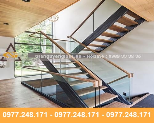 Mẫu cầu thang xương cá cho nhà nhỏ Mẫu cầu thang xương cá cho nhà nhỏ