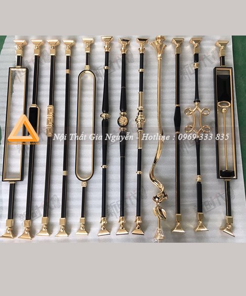 Mẫu trụ cầu thang nhôm đúc
