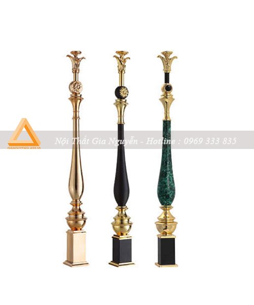 Mẫu trụ cầu thang nhôm đúc