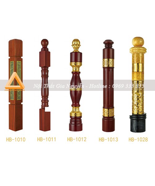 Trụ cầu thang đề ba nhôm đúc